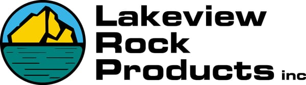 lakeview rock industrial logo